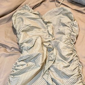 Betsey Johnson Crinkly Green Summer Party Dress